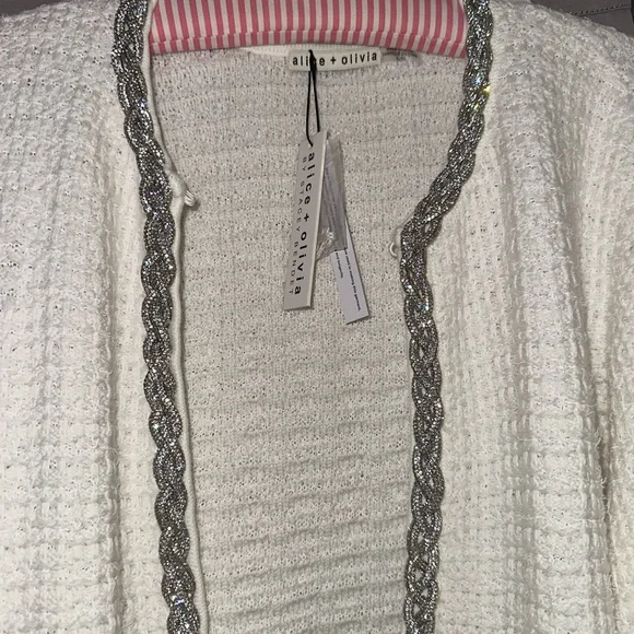 Alice + Olivia
Akira Embellished-Trim Cardigan Size XL - Picture 5 of 13